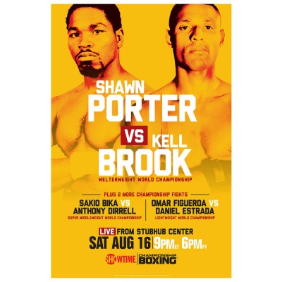 Experienced in Printing Advertising Boxing Poster