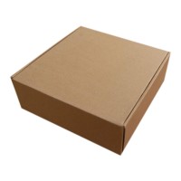 China Supplier Plain Clear Kraft Packaging Box