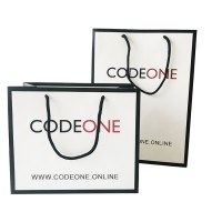 Cheap price Wholesale  colorful logo paper shopping garment glasses paper bags with your own logo printing