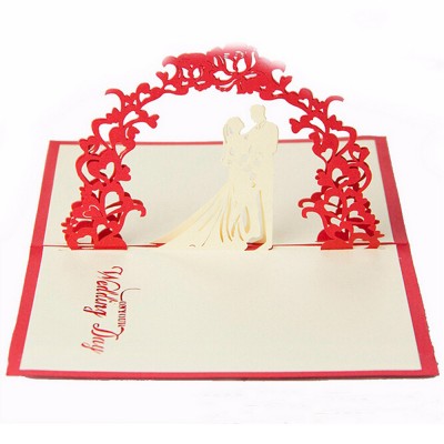 Custom High Quality Vivid 3D Pop Up Card