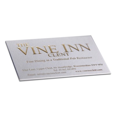 Custom Professional High Quality Embossed Foiling Stamping Business Card