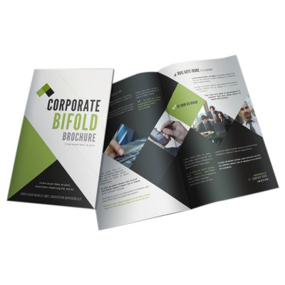 Full Color Half Fold Brochure Printing