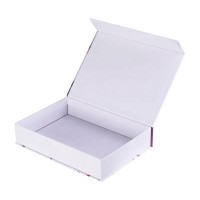 Luxury cardboard box with CMYK printing book shape magnetic box from shenzhen supplier