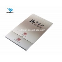 China custom perfect binding paperback book printing