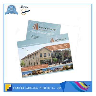 China Offset Postcard Printer Commercial Real Estate Postcard Printing Service