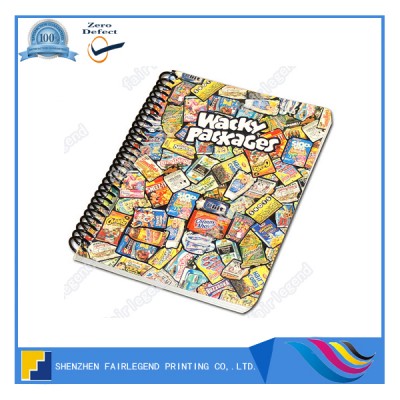 Wholesale Custom Full Color Custom Spiral Bound Book Printing