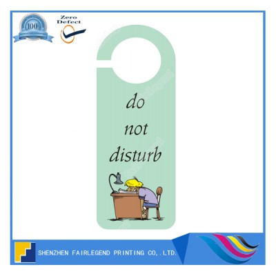 PERSONALIZED DO NOT DISTURB DOOR HANGER SIGN SLEEPING