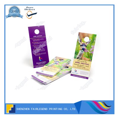 Printing Advertising Door Hanger, Door Hanger Advertising