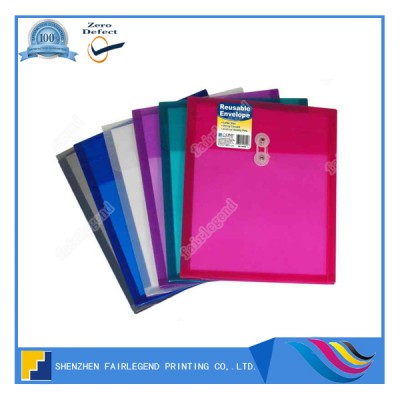 Wholesale custom Various style PVC cover plastic envelope