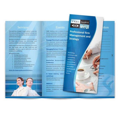 Full Color Tri-fold Brochure Printing