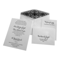 Custom High Quality Debut Invitation Card