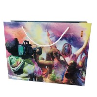 Cheap price high quality custom shopping grade colorful customized paper bag printing