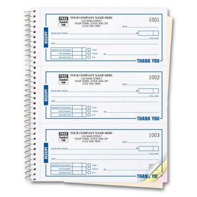 Wholesale Custom High Quality Business Bill Receipt Form